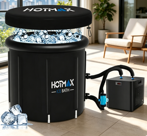Bain froid gonflable Vanace pour usage domestique, version améliorée, avec refroidisseur d'eau 2/3HP pour la remise en forme et la récupération musculaire - Product Image 1