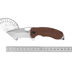 एक्सआर आउटडोर सामरिक जेब तह चाकू 2.80 इंच उच्च कठोरता शिकार बहुउद्देश्यीय चाकू जी 10 हैंडल - Product Image 5