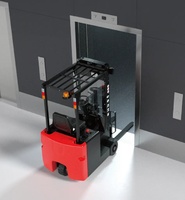 YCMG 800kg 3-Rad Elektro-Gabelstapler 0,8 Tonnen Kompakter Gegengewichtsstapler CE-Zertifiziert für Zwischengeschosse & Kleine Lagerhallen