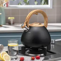 2023,2.5l Whistling Tea Kettle With Ergonomic Handle Stainless Steel Kettle  Induction Tea Kettle Whistling Kettle For All Gas Hobs Hobs