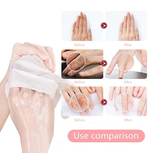 Spa pour la <span class=keywords><strong>Maison</strong></span> Peaux Sèches Hydratant avec Logo Personnalisé Chaleur Rapide Manucure Anti-dessèchement Soin des Mains <span class=keywords><strong>Masque</strong></span> pour les Mains Vente en Gros - Product Image 5