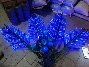 Trang trí ngoài trời LED nhân tạo cây dừa với ánh sáng ngoài trời thắp sáng cây cọ vườn cảnh quan đèn - Product Image 4
