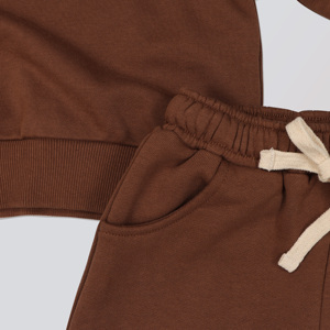 Petelulu unisexe adulte enfants famille correspondant vêtements sweat jogger ensemble enfant en bas âge garçons vêtements maman et moi bébé tenues - Product Image 4