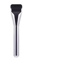 Pinceau de fond de teint liquide ultra fin et plat haut de gamme tendance avec poils synthétiques pour le visage et l'application de correcteur