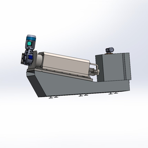 Mesin dewatering tekan sekrup untuk pemisah air sludge kaya minyak dan pemisah air padat