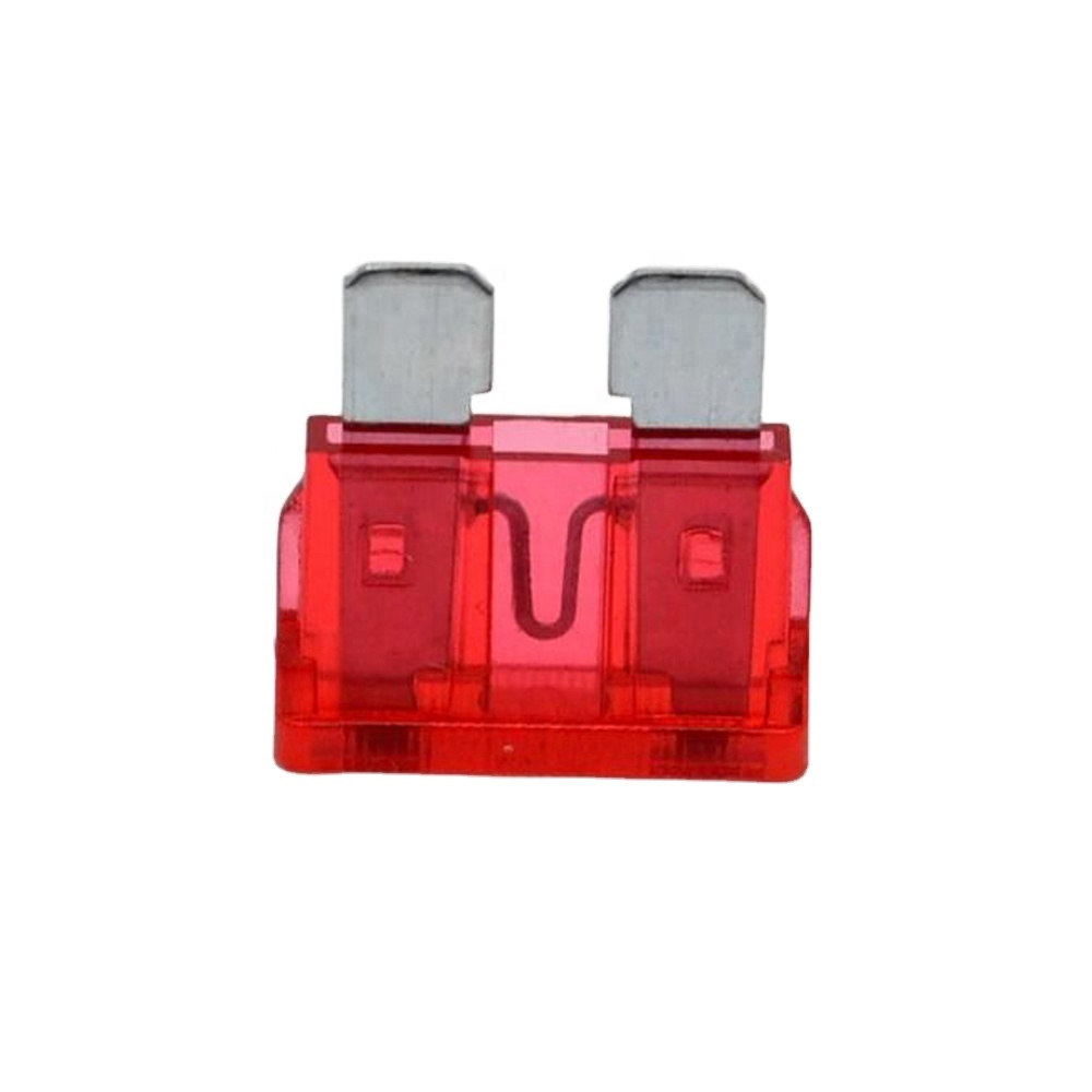 Красный безопасный высококачественный низковольтный 32 В Стандартный Средний плавкий предохранитель 10 А