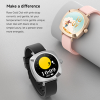 Reloj Inteligente con Pantalla AMOLED de 1.19 Pulgadas, Pantalla Táctil Completa, Llamadas, Funciones de Fitness, Larga Duración de Batería