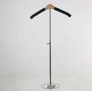 Cửa hàng quần áo lịch thi đấu Countertop linh hoạt Vai đứng áo sơ mi hiển thị Kệ bàn móc áo hiển thị đứng - Product Image 2