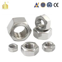 Écrous hexagonaux polis SS304 A2-70 conformes aux normes ASME B18.2.2 et ANSI B18.2.2, ASME B18.6.3 # 4- # 12 1/4-7/8 pouces pour les secteurs de la santé, de l'exploitation minière et du traitement de l'eau