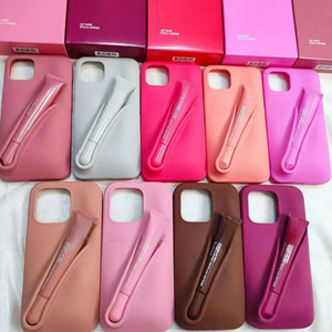Custodia <span class=keywords><strong>per</strong></span> telefono con rossetto Hayley con Logo in scatola lucidalabbra <span class=keywords><strong>per</strong></span> <span class=keywords><strong>iPhone</strong></span> <span class=keywords><strong>11</strong></span> 12 13 14 15 16 17 Pro Max <span class=keywords><strong>Cover</strong></span> in Silicone - Product Image 6
