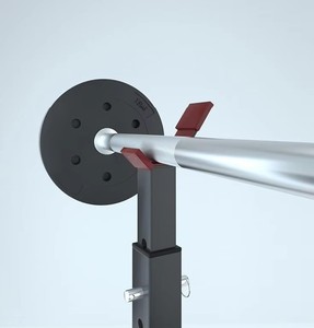 Support de fitness compact et robuste pour presse à banc simple et demi-rack de squat, idéal pour usage en <span class=keywords><strong>location</strong></span> et en salle de sport à domicile - Product Image 6