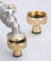 Adaptateur de robinet femelle en laiton Offre Spéciale 3/4 "connecteur de mamelon de tuyau d'arrosage
