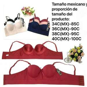 Alta Calidad Bras De Sujetador Copa 'C' Tipo Con Acero Push Y Tirantes Ajustables Y remibles Variedad De Estilos - Product Image 6