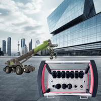 Équipement de grue Mouvements simultanés 7 Joystick Radio Control vanne hydraulique Camion Grue télécommande