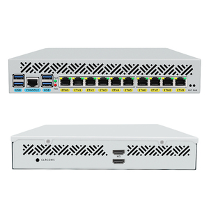 Appliance pare-feu Topton 10x1GbE LAN 1U 9,5 pouces pour montage en rack, mini PC Intel Core i7 10510U i3 8145U, système de routage, serveur domestique - Product Image 4