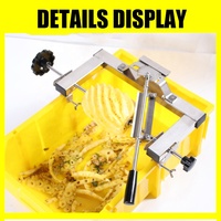 Draagbare Roestvrijstalen Ananas Dunschiller Buitmachine Ananas Fruit Schilmachine Hand Anananas Huidverwijderaar Machine