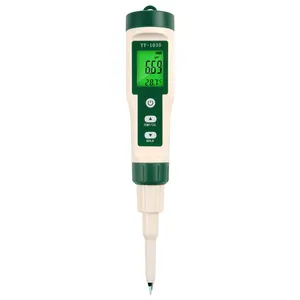 เครื่องตรวจสอบค่า pH ของอาหารแบบดิจิตอล YY-1030เครื่องทดสอบค่า pH เครื่องทดสอบแป้งชีสเครื่องสำอางเครื่องวัดค่า pH ของเนื้อดิน