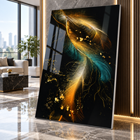 Panneau mural en PVC brillant effet marbre imperméable et résistant aux UV pour la décoration résidentielle et commerciale
