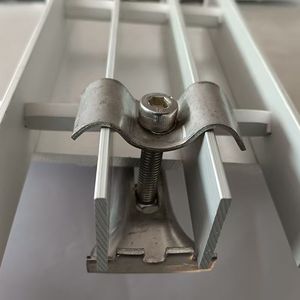 Clips et serres-câbles en acier galvanisé à bas prix, revêtement zinc anti-corrosion, pour plateformes, passerelles et <span class=keywords><strong>fixation</strong></span> mur-sol - Product Image 4