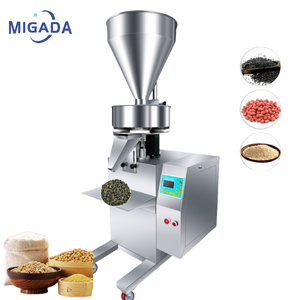 Macchina per riempire bustine Semi automatica per bottiglie di granella chicchi di tè e caffè con noccioline di anacardi e noccioline - Product Image 4