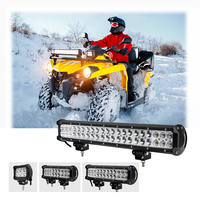 4 "7" 9 "12" 15 "17" 20 pouces Barre lumineuse LED Combo Beam pour voiture tracteur bateau OffRoad 4x4 Truck SUV ATV 12V 24V LED Bar Lights