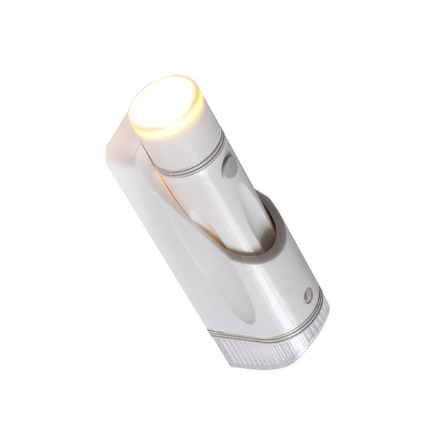 3 In1 LED Plug Into Wall Dusk to Dawn Sensor Torches Rechargeable Flashlight Smart Sensor Torch Light for Hallway Corridor Stair