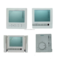 Thermostat WiFi Tuya compatible Google Alexa pour chauffage au sol électrique, contrôleur de température LCD HVAC, moteur AC 3 vitesses, indicateur thermométrique
