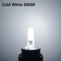 Lot de 10 mini ampoules LED G4 COB, lumière DC 12V blanc chaud, angle de faisceau 360°, projecteur pour lustre en cristal, design industriel, IP33 Ra90
