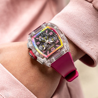 Montres de sport de luxe légères pour hommes Montres mécaniques automatiques ultra-légères Montres pour hommes tendance d'affair