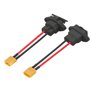 Cabo de Carregamento XT60 de Alta Corrente Personalizado de Fábrica, Fio de Silicone para Tomada IEC C14 para Veículos Elétricos e Baterias de Lítio de Nova Energia - Product Image 2