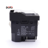 Interrupteur électromagnétique étanche KJD16 16A 250V IP55 avec protection contre les surtensions et les sous-tensions pour outils électriques 4 broches 5 broches