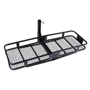Acier noir 500lbs support accessoire attelage monté panier <span class=keywords><strong>porte</strong></span>-bagages voiture Cargo transporteur Sport attelage <span class=keywords><strong>porte</strong></span>-bagages - Product Image 1