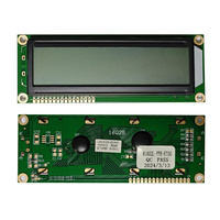 Modul Layar LCD COB Karakter 16x2 Long Bar 1602 3.3V/5.0V STN Positif/Negatif dengan Lampu Latar LED Kecerahan 300
