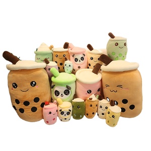 24cm Cheap Bubble Tea <strong>Boba</strong> <strong>Plush</strong> Cute Fruit Drink Anime <strong>Plush</strong> Toys Stuffed Soft Bubble Milk Tea Plushie Pillow - Product Image 1