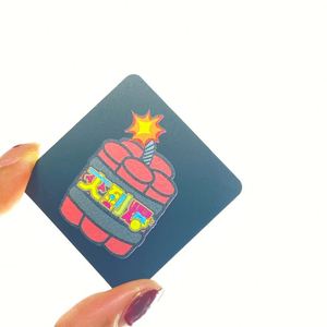 Cartes de visite en métal RFID en acier inoxydable bon marché, taille standard 3,5 x 2 pouces (85 x 54 mm) - Product Image 4
