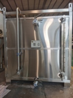 Réservoir IBC pour alcool intermédiaire 1000L – Stockage de bière et de distillés – Réservoir de stockage de liquides simple ou double paroi personnalisable