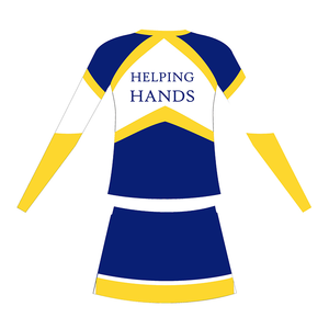 Cheer ชุดเครื่องแบบนักเรียนเด็กผู้หญิงชุดเดรสแสดงภาพออกแบบชุดเชียร์ลีดเดอร์ของคุณเอง - Product Image 2