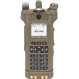 SRX2200 P25 gelişmiş savaş taşınabilir iki yönlü telsiz Motorola SRX 2200 VHF 7/800 Model 1.5 taşınabilir radyo SRX2200 p25