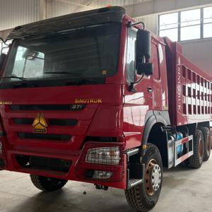 รถดัมพ์ HOWO 371 มือสอง 6x4 10 ล้อ สำหรับงานก่อสร้าง งานเหมือง และขนส่ง - Product Image 1