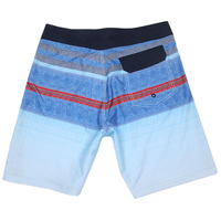 Maillot de bain d'été pour homme Short de bain imperméable à séchage rapide avec poches et taille élastique Short de plage imprimé