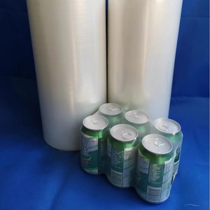 טוב למכור ברור פה גליל פלסטיק זרימת סרט ציפוי חום רך מתכווץ בקבוקים סרט לכווץ בקבוקים מתיחה גבוהה מינרלים מתיחה סרט - Product Image 3