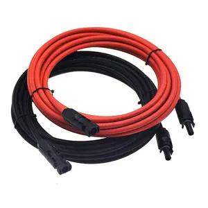 Double-ended solar extension cable Sub-male/female interface photovoltaic connector IP67 panel connection cable