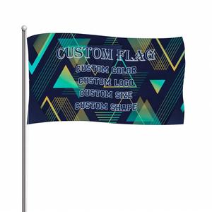 Custom Design Polyester Flag Fabric Outdoor Banner Flag Banner Printing Wall Hanging Custom Flag Banner - Product Image 1