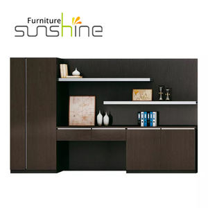 خشبي عالي الجودة مخصص للفنادق والمنازل والمكاتب-رف كتب لغرفة النوم أو المطبخ - Product Image 2