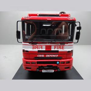 Caminhão de Bombeiros de Resina 3D 1/32 Mini Metal <span class=keywords><strong>RC</strong></span> para Colecionadores - Product Image 4