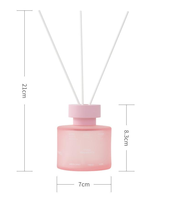 Ensemble d'aromathérapie, diffuseur d'huiles essentielles pour la maison, bouteille en verre de 100 ml, diffuseur de parfum de luxe, rafraîchisseur d'air pour la maison, la voiture, le bureau, l'hôtel