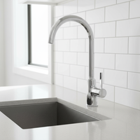 Mélangeur de robinet de cuisine en laiton de haute qualité robinet de robinet de cuisine eau chaude et froide