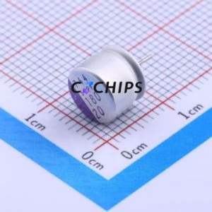 20SEPF180M+C3 ตัวเก็บประจุแบบโซลิด ชนิด Through Hole (THT), ขนาด D8xL7 มม. 180uF 20% 20V 3.2A 100kHz - Product Image 1