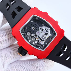 Reloj deportivo mecánico para hombre, de alta gama, con tourbillon de cuerda rápida, forma de barril, indicador de reserva de marcha, moderno, de 26 años de tradición. - Product Image 3