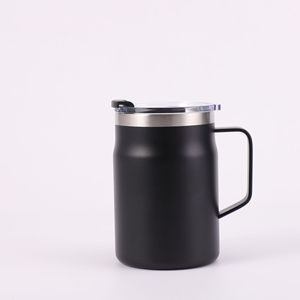 Nhật Bản 304 Thép Không Gỉ Xách Tay Văn Phòng Phích Cup 450/550/650Ml Công Suất Ánh Sáng Trọng Lượng Nắp Gốm Cho Cắm Trại Du Lịch Cho - Product Image 3